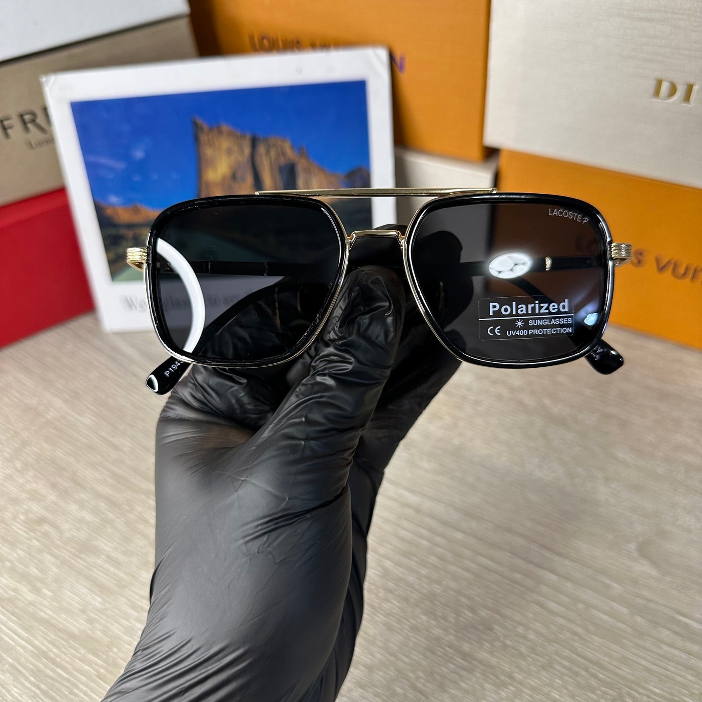 Lunettes Lacoste solaire Polariser