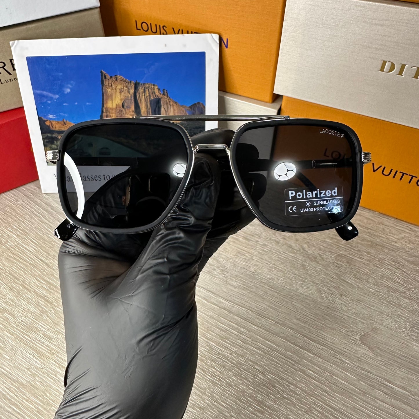 Lunettes Lacoste solaire Polariser