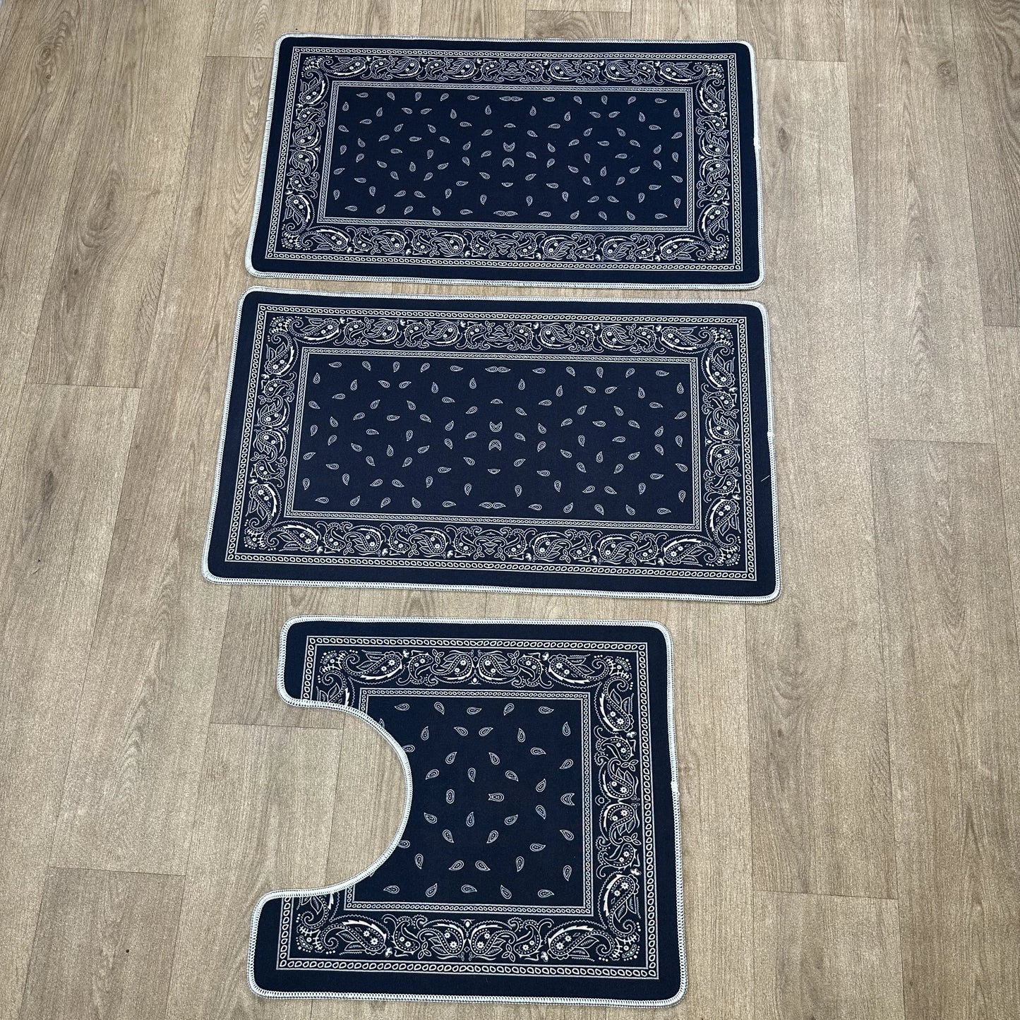 Tapis 3 pcs salle de bain 2025