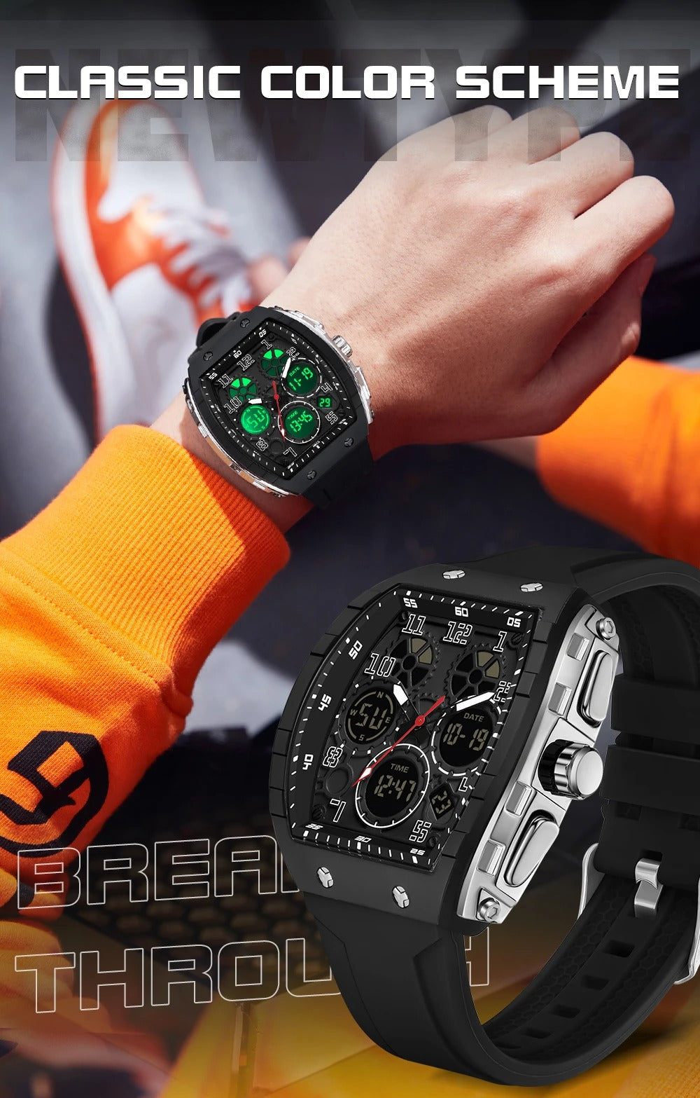 Sanda Watch Waterproof Original