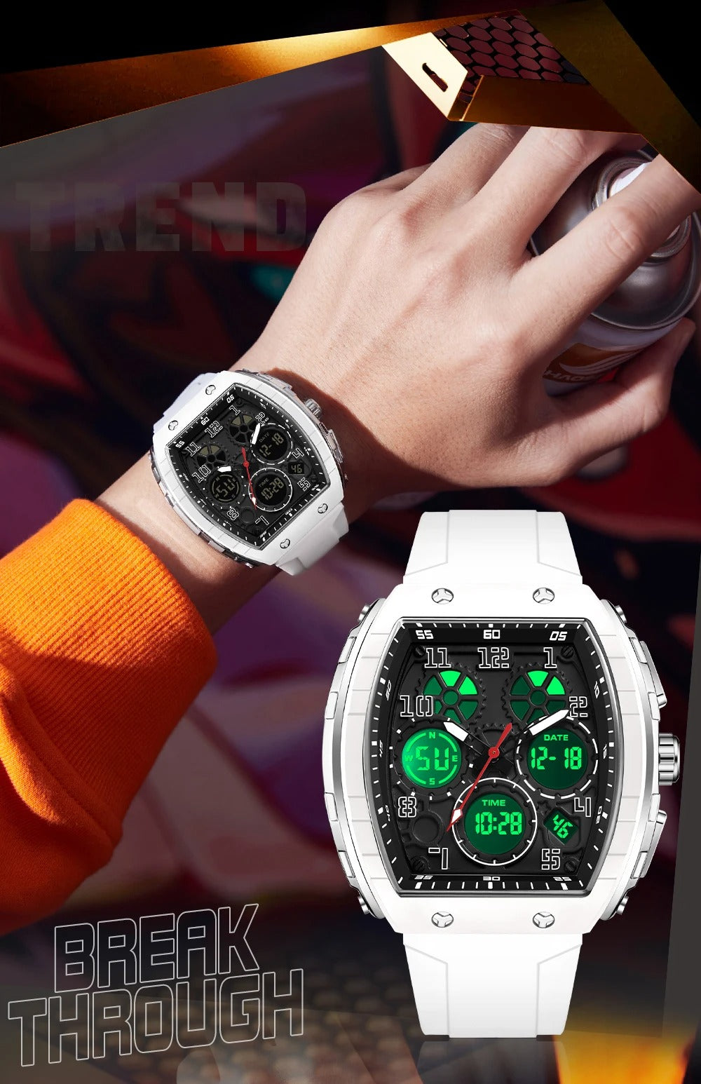 Sanda Watch Waterproof Original