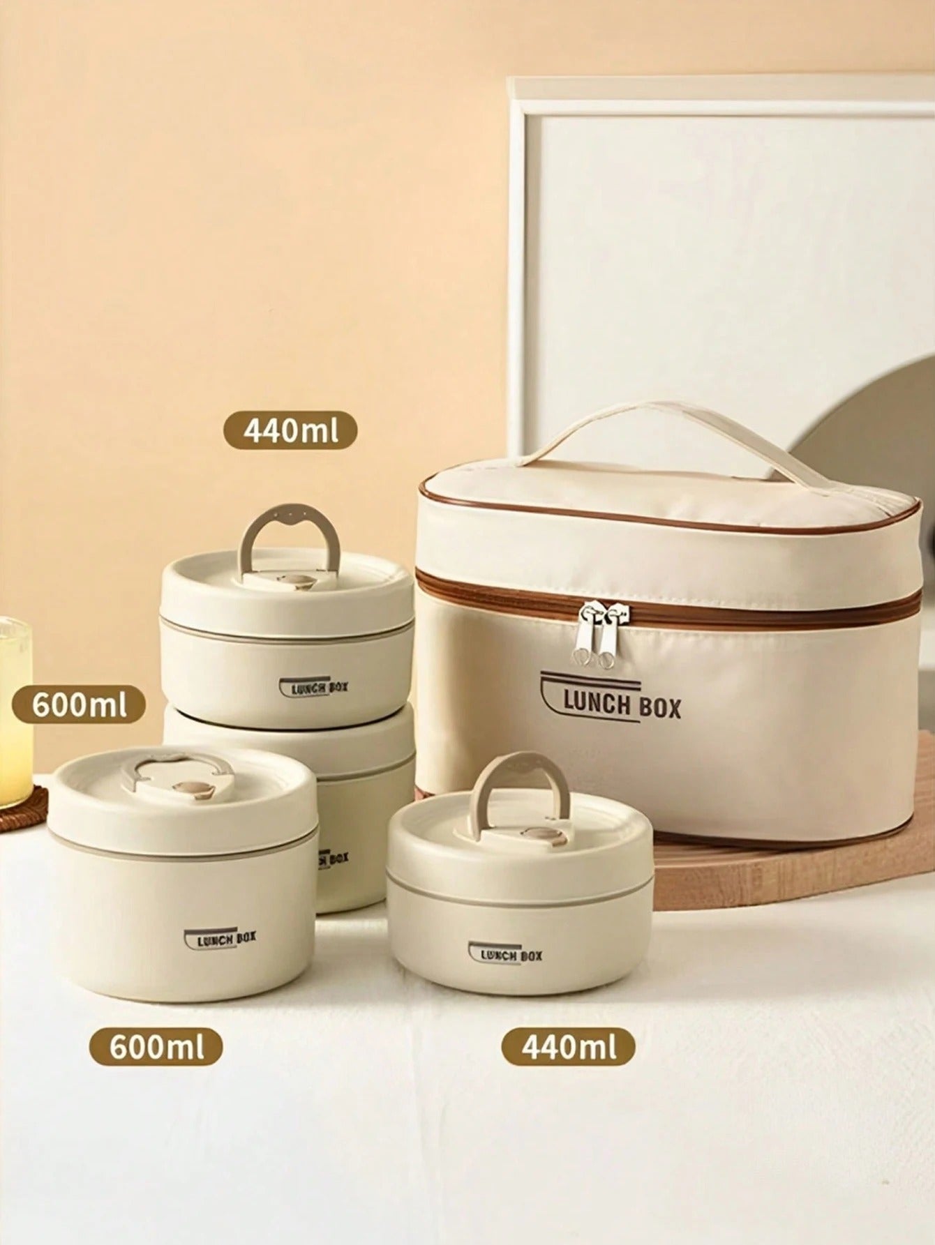 Lunch box 4en1 (Qualité Premuim)