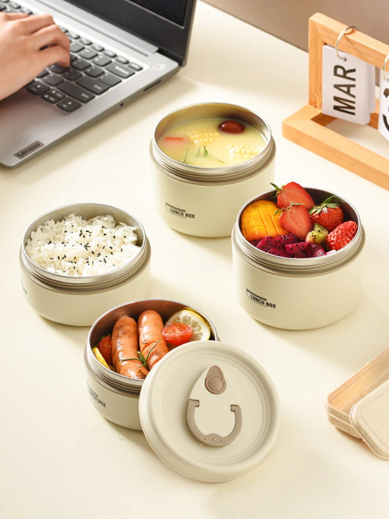 Lunch box 4en1 (Qualité Premuim)