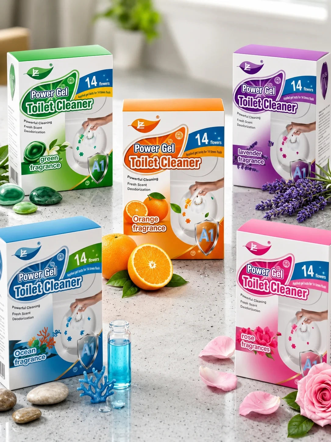 Fresh Flush Toilet Gel
