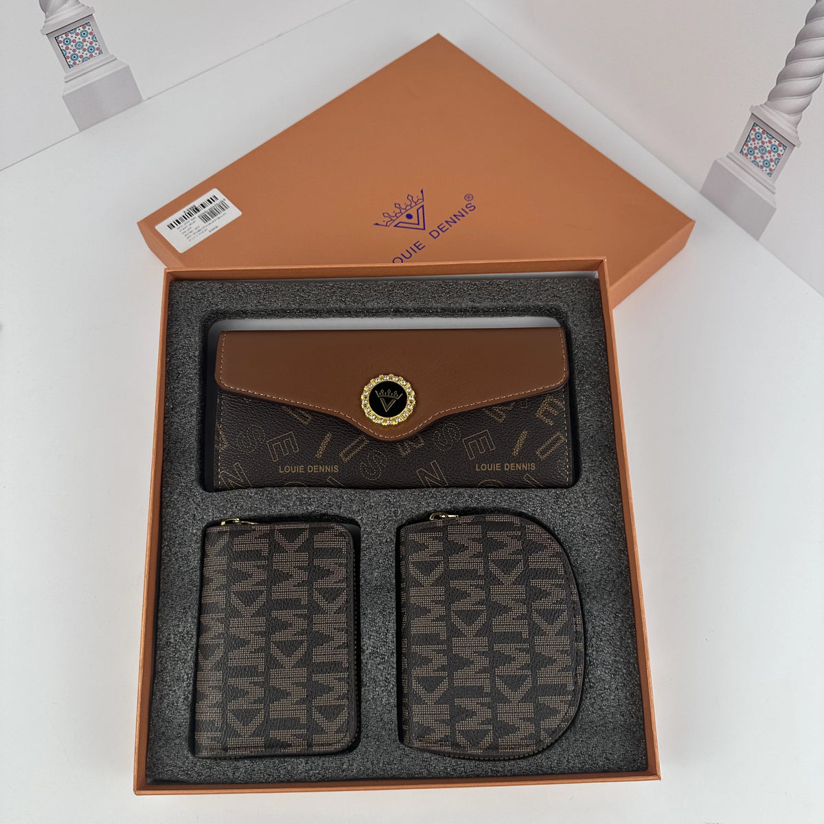 Coffret portefeuille 3 en 1