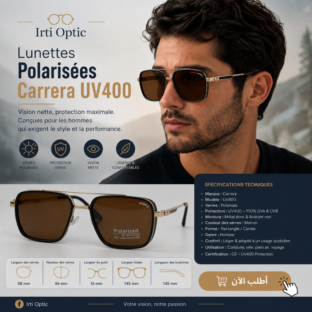 Lunettes Solaire Carrera Polariser 2026