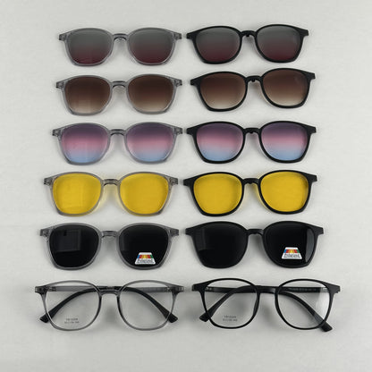 Lunettes 6en1 incassable TR90 Ref09