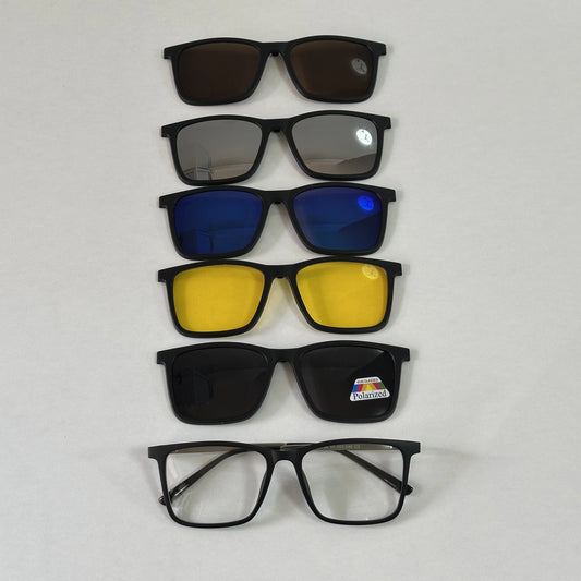 New Lunettes 6en1 Polarisé Uv400