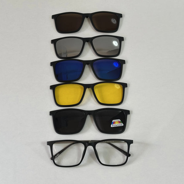 New Lunettes 6en1 Polarisé Uv400