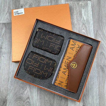 Coffret portefeuille 3 en 1