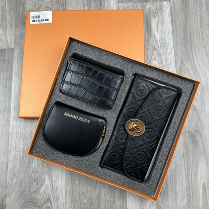 Coffret portefeuille 3 en 1