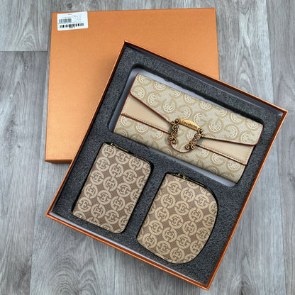 Coffret portefeuille 3 en 1