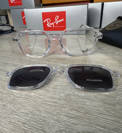 Tendance Lunettes Rayban 2en1 incassable