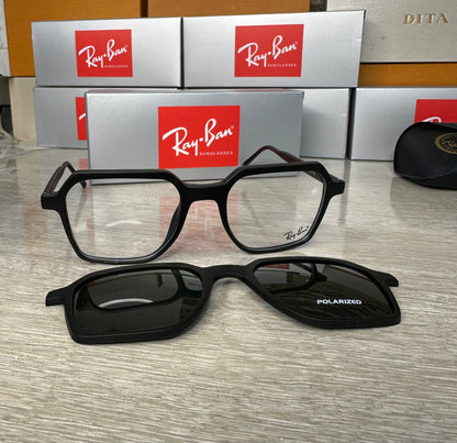 Tendance Lunettes Rayban 2en1 incassable