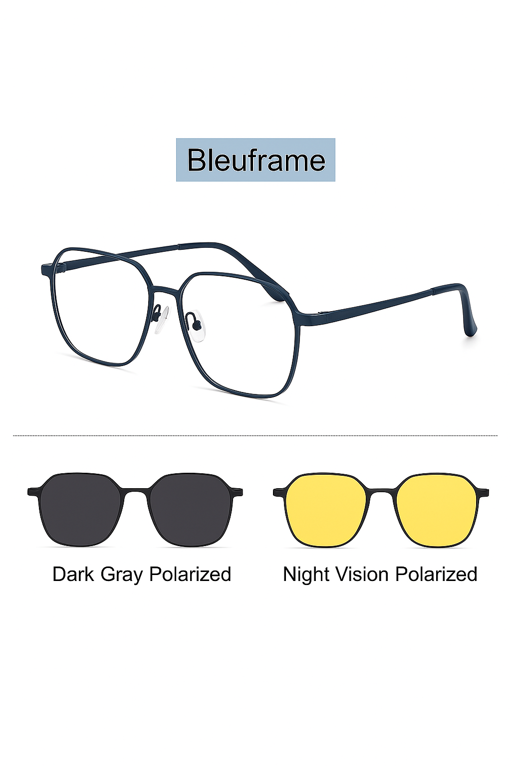 New lunettes 3en1 Titanuim