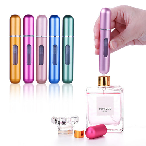 أربع(3) قارورات عطر محمولة صغيرة قابلة للتعبئة
