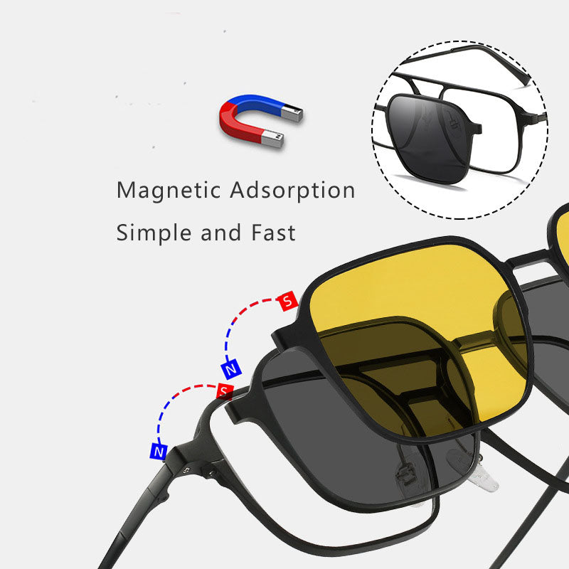 نظارات شمسية طبية 3 في 1