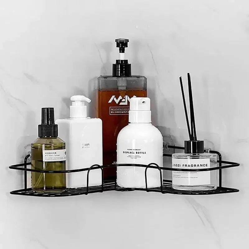 2 Etagères coin en acier inoxydable