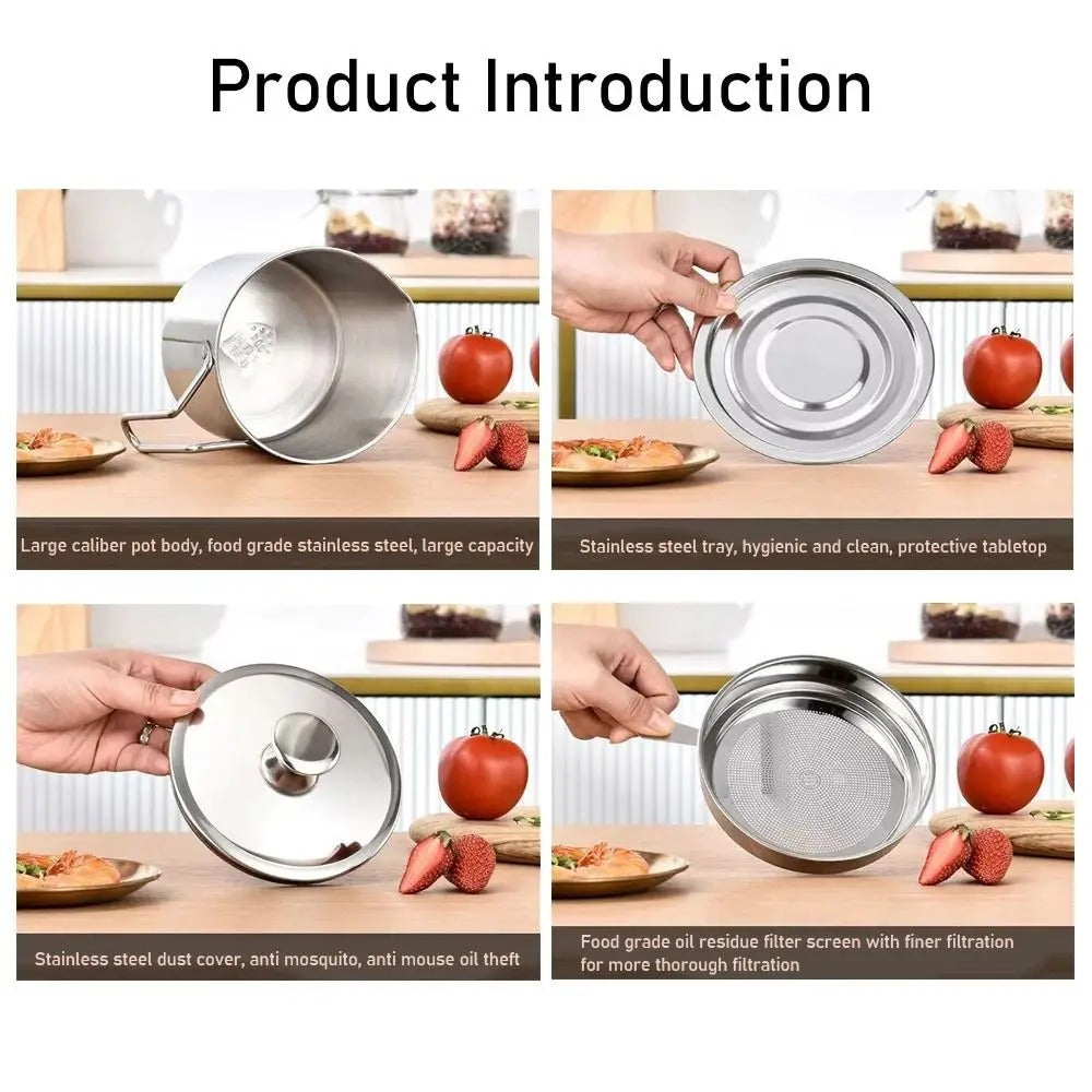 صفاية الزيت اينوكس