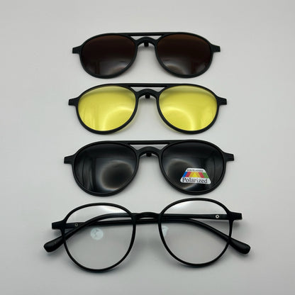 lunettes 4en1 incassable +cadeau